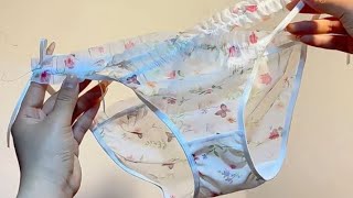 Try On Haul See Micro Bikini Review Swimsuit Lingerie Transparent