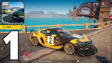 Drive Zone Online: Car Game - Gameplay Walkthrough Part 1 (Android,iOS)