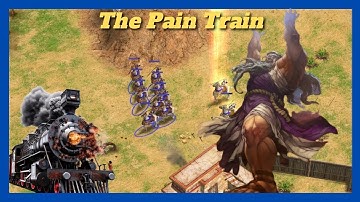 Chooooo Choooooo | 1v1 Oranos vs Ra #aom #ageofempires