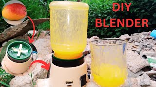 How to make a Rechargeable Portable Juicer at Home. DIY Mini Blender.