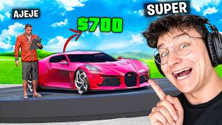 COMPRO SUPERCAR ALL' ASTA: 1$ VS 1,000,000$ su GTA 5 RP!