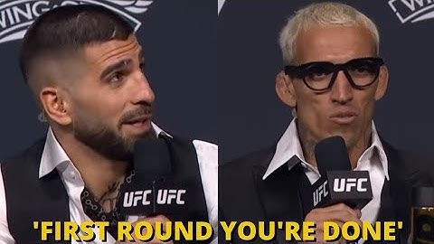 Ilia Topuria vs Charles Oliveira - Press Conference Highlights