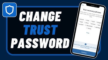 How to Change Trust Wallet Account Password !