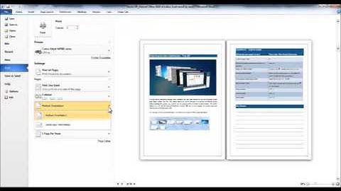 Data#3 Business Productivity - Word - Print Preview
