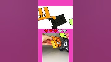 PAPER vs ORIGINAL Reverse Russian Alphabet Lore | Alphabet Lore  #alphabetlore #russianalphabetlore