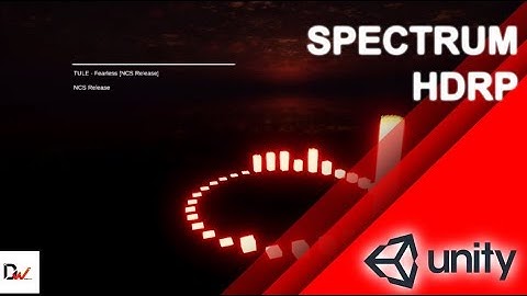 Spectrum using UNITY HDRP