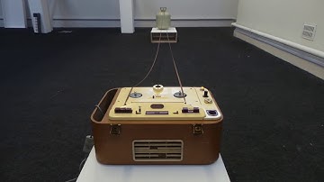 Reel-to-Reel Tape Loop Art Installation | Empty Gas Canister Noise