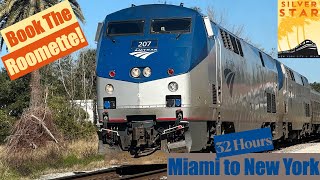 Riding Amtrak's Silver Star Service | Roomette Sleeper | Amtrak Miami to New York