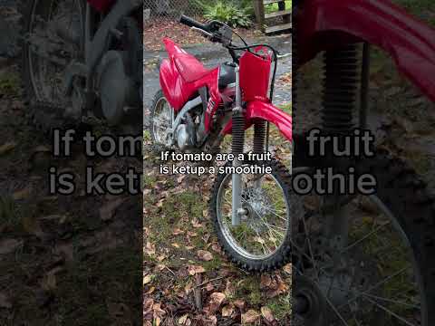 That why it’s a vegetable #short#tuff#dirtbike