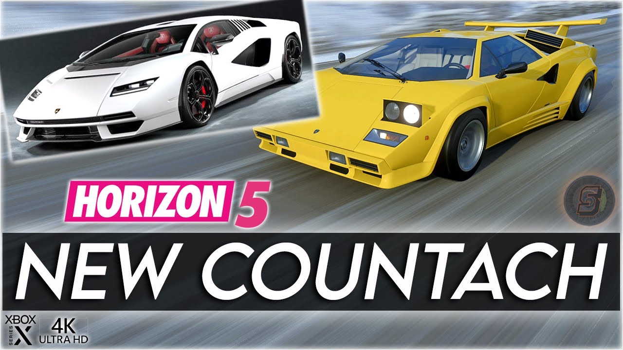 NEW Countach HYBRID Forza Horizon 5 Car Wishlist Lambo Countach LPI