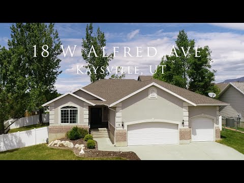 18 W Alfred Ave, Kaysville, UT home video tour