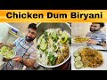 My first vlog with husband chicken dum biryani