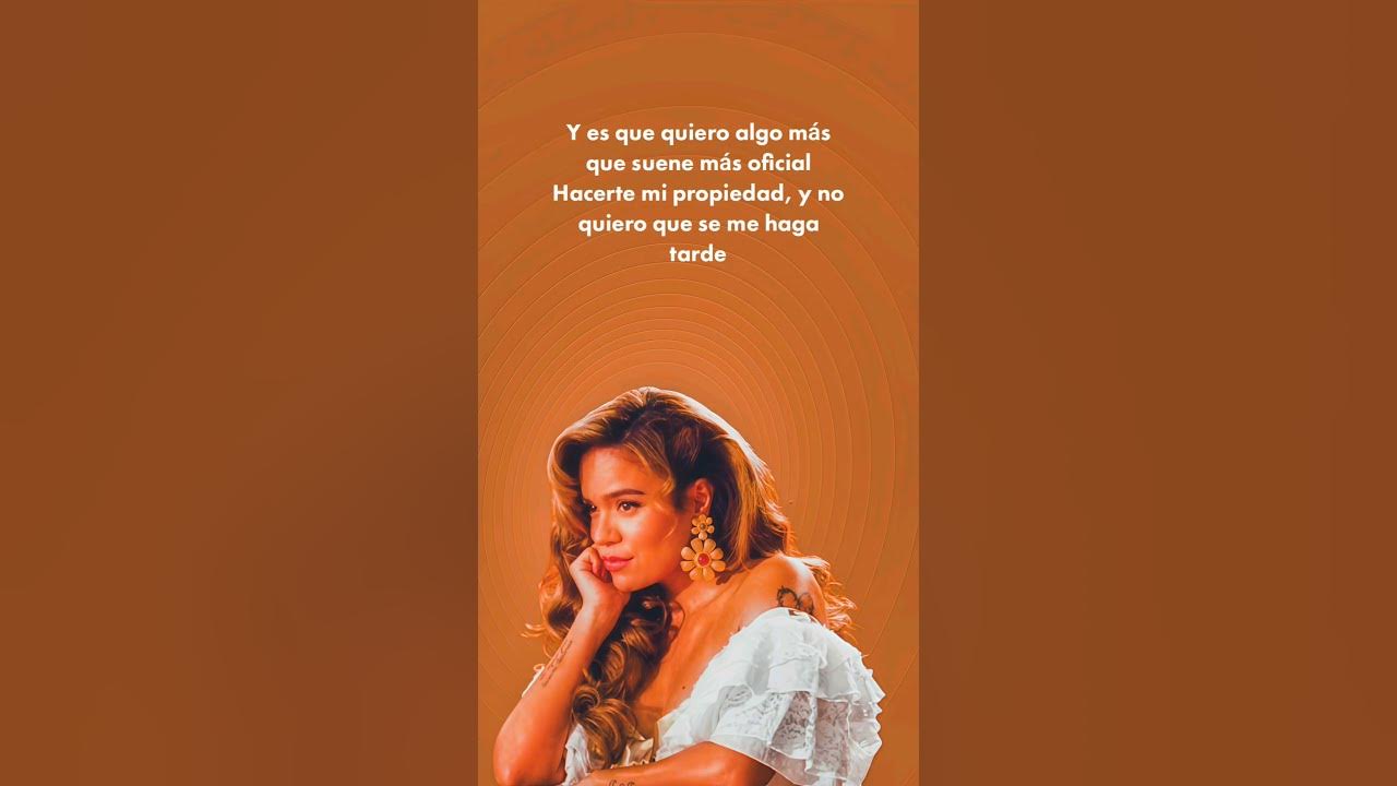 KAROL G – "Papasito" (Letra/Lyrics Video)