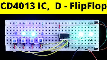 CD4013 | Basic things of D Flip flop IC 4013