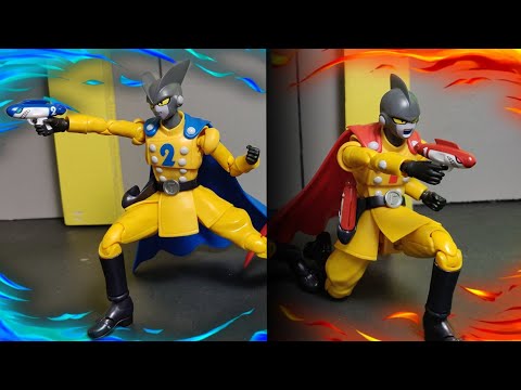 SHFIGUARTS GAMMA 1 AND 2 FIGURE REVIEW!