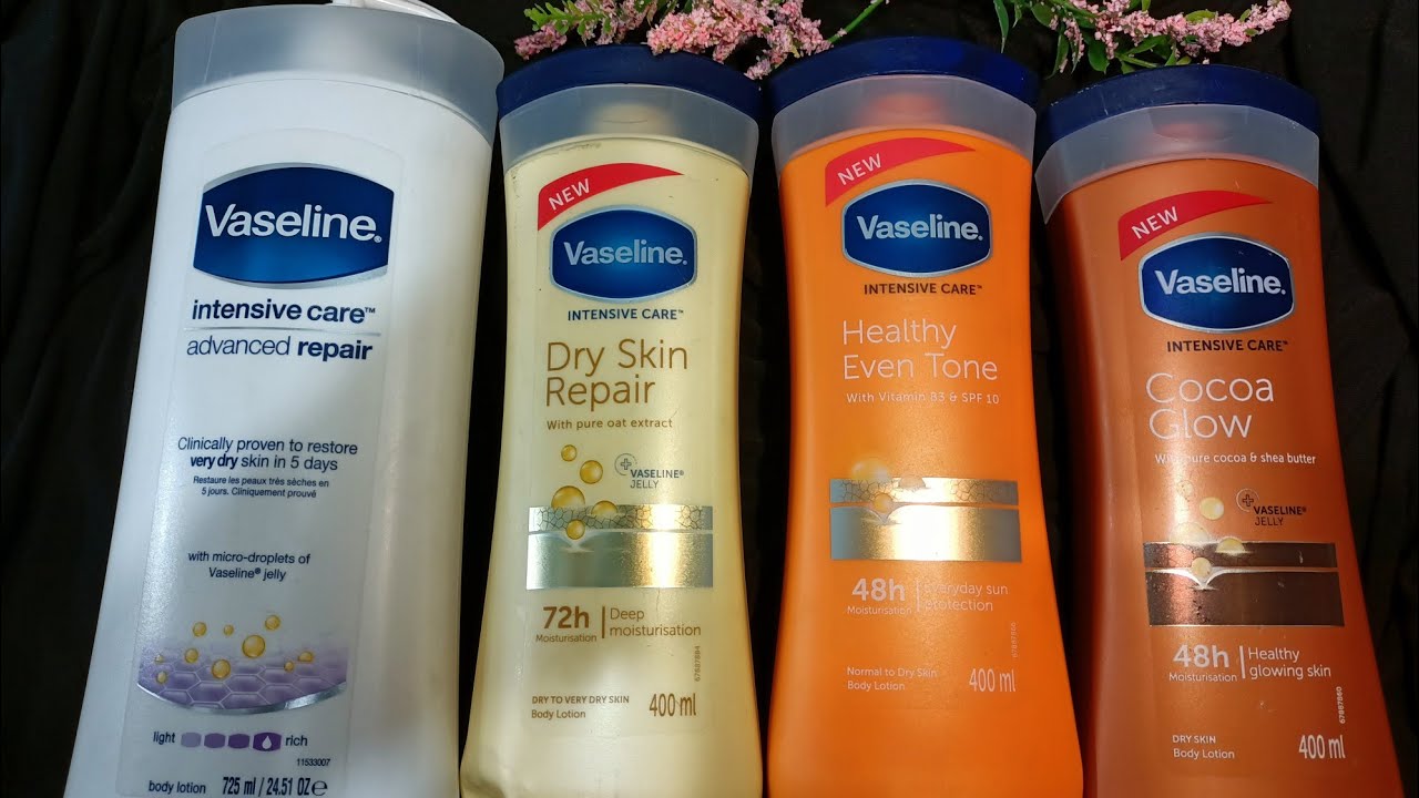 Review Of Vaseline Hydrating Lotion, The And Best To Use - YouTube