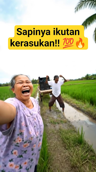 Kakek Kerasukan Joget, Sapinya Ikut Joget Pakai Daster!