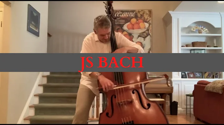 JS Bach: Cello Suite No. 4, BWV 1010: VI Gigue - performed on double bass