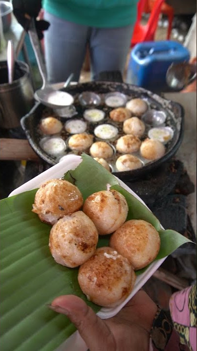 Cooking KH cookies Nom Kruok cake at street - Street Food