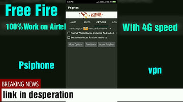 psiphon Vpn Setting For Airtel  New vpn in kashmir link in Desperation