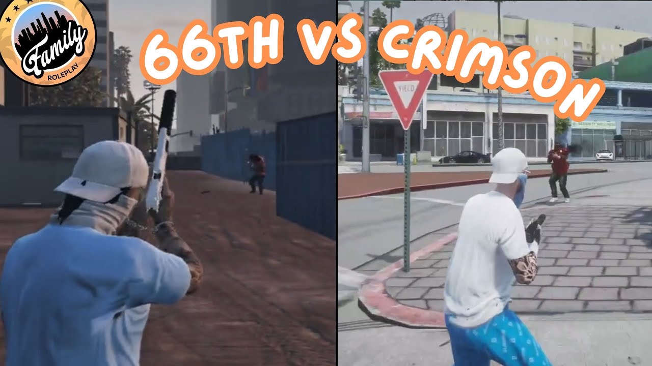 Doble Tiroteo | 🌊 66th vs Crimson Boys🔴 | FAMILY RP