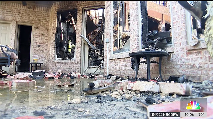 Castle Hills couple returns from vacation to find home destroyed by lightning | NBCDFW