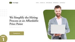 Introduction | Create Homepage using HTML, CSS and Bootstrap  : How to Create a Website - Part 1