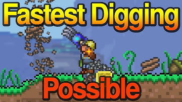 Terraria - Fastest mining speed?!