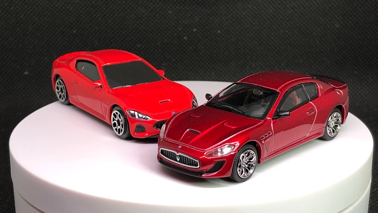 Unboxing Maserati GranTurismo DieCastTeam DCT 1/64 - YouTube
