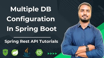 Multiple DB Configuration In Spring Boot | Spring Boot Tutorials