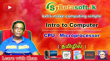 CPU - Microprocessor | AL ICT | Unit 2 | Introduction to Computer | Tamil | தமிழில்
