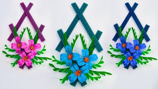 Beautiful Home Decor Wall Hanging Ideas Cara Membuat Bunga Hiasan Dinding Dari Sedotan