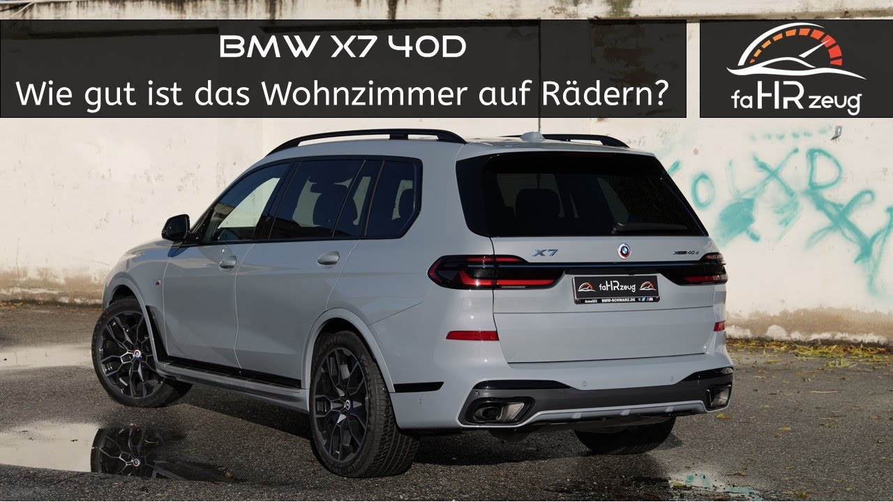 BMW X7 (2024) - Luxuriöser Großer 7-Sitzer-SUV!