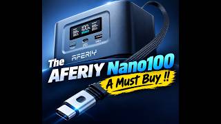 An Honest review of the AFERIY NANO 100 Portable Power Station