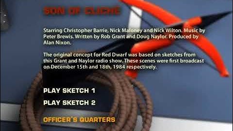 Red Dwarf - Son Of Cliché - Dave Hollins Space Cadet - Radio Sketch 4