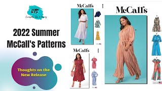 New Summer Patterns McCall's  Release 2022 | What will I Buy?