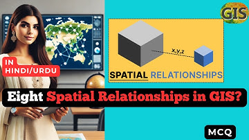 What are Eight Spatial Relationships in GIS? | Spatial Relationships in GIS in HINDI/URDU
