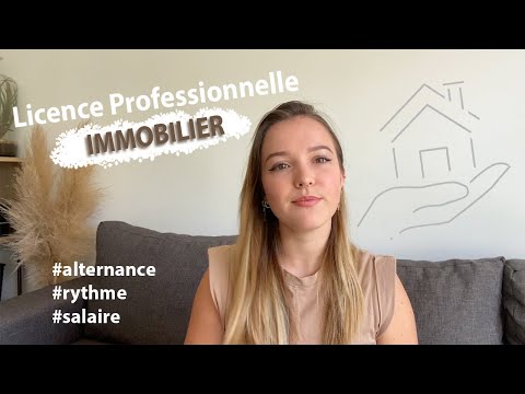 Licence Professionnelle Immobilier