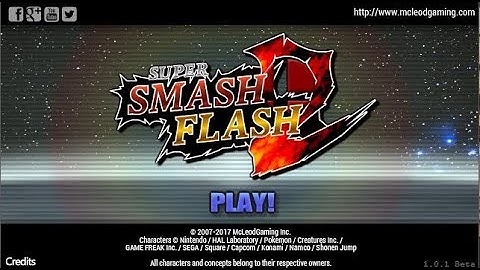 Super Smash Flash 2  Beta - v1.1.0.1