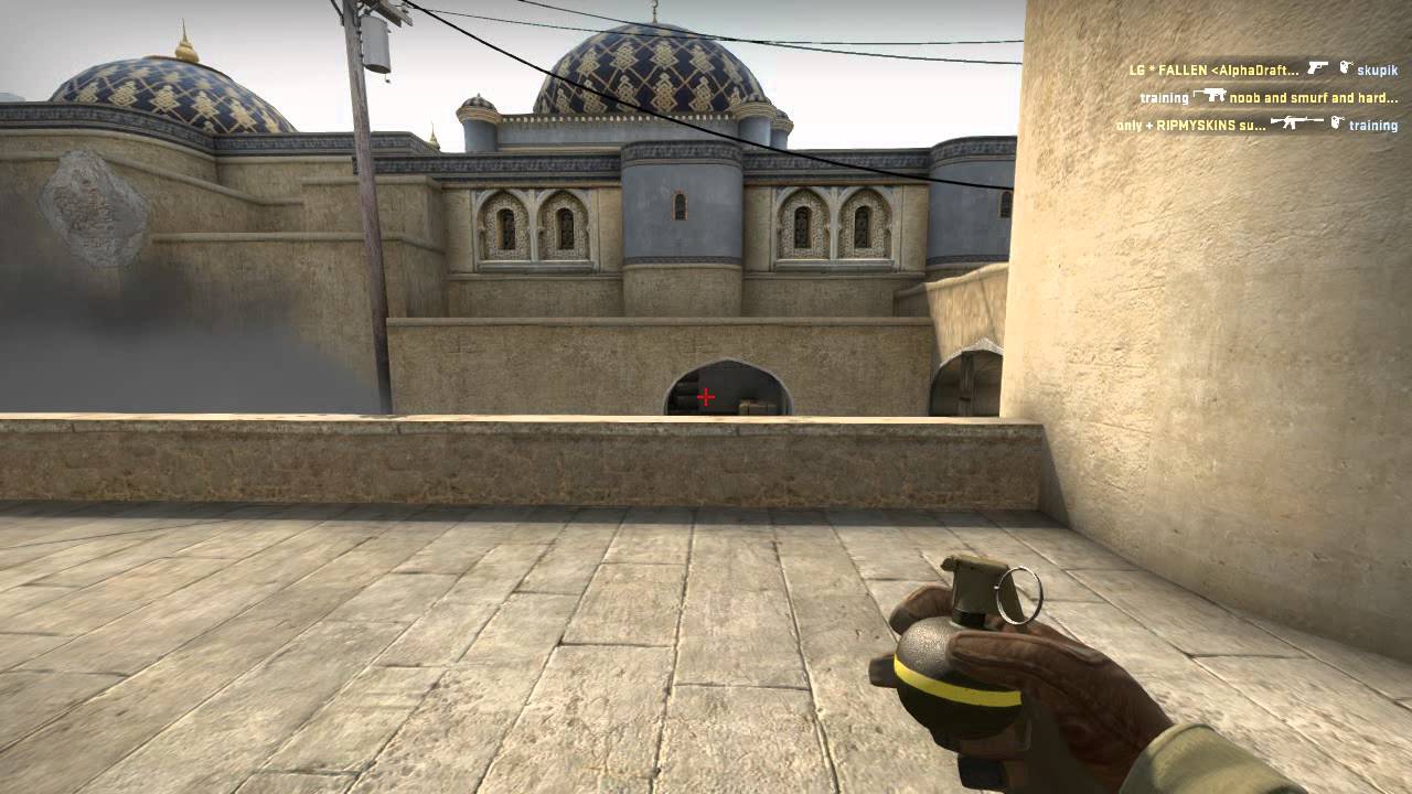 CS GO Instatnt 3 Frag Grenade kill - YouTube
