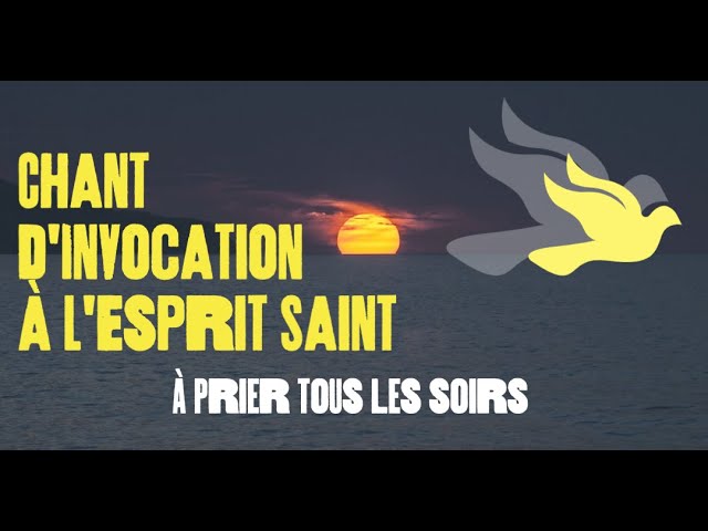 Invoquer l'Esprit Saint — Invocation du Saint Esprit : À prier chaque ...