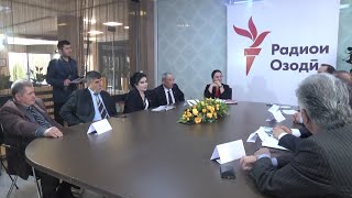 картинка: Баҳси раҳбарони ҳафт ҳизби Тоҷикистон