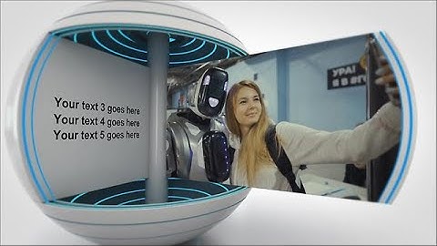 Create a Futuristic Corporate Slideshow Video with Music - MakeWebVideo.com