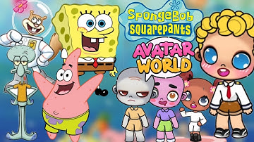 How to make SPONGEBOB SQUAREPANTS Characters into Avatar World #avatarworld #spongebobsquarepants