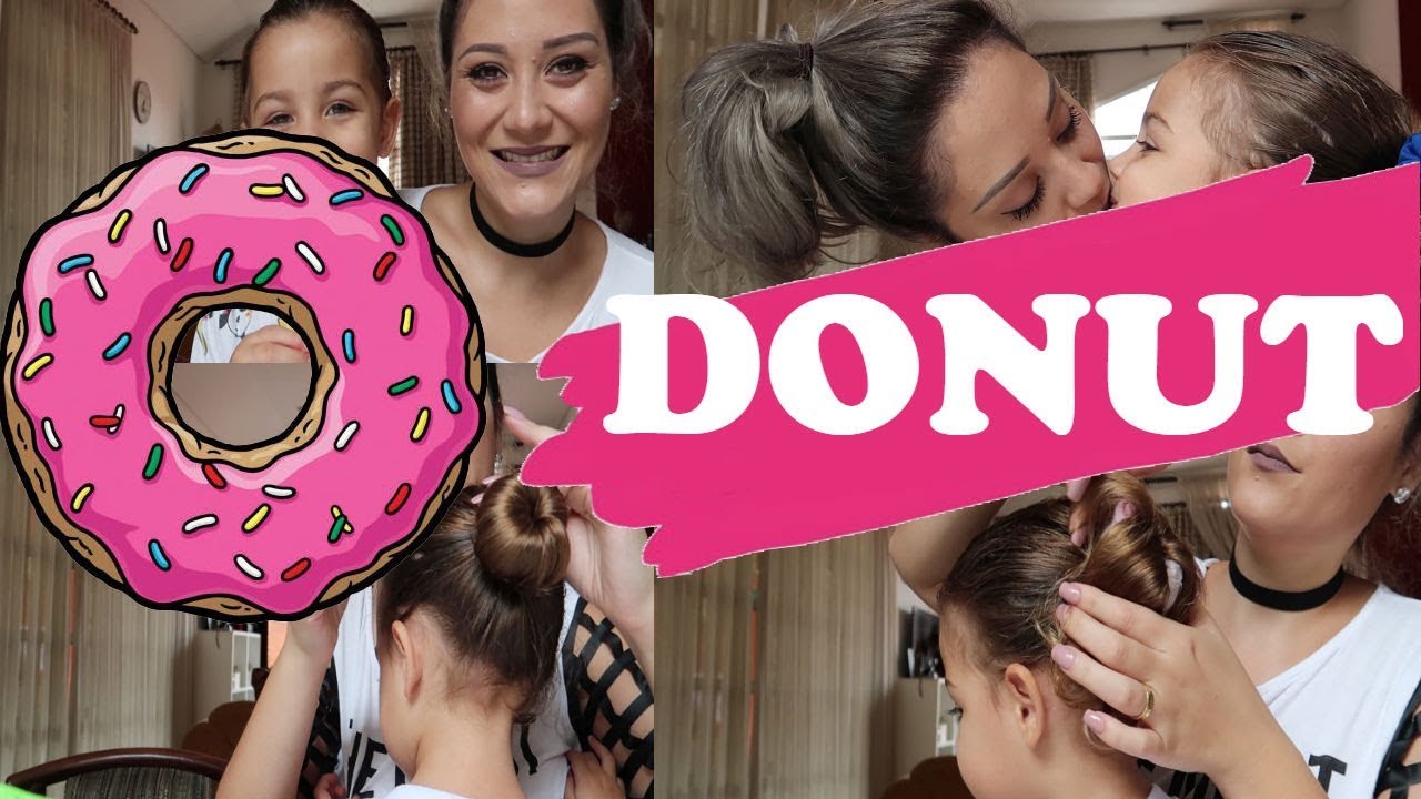 APRENDA A FAZER UM COQUE DONUT #DONUT BUN - Ana Prado