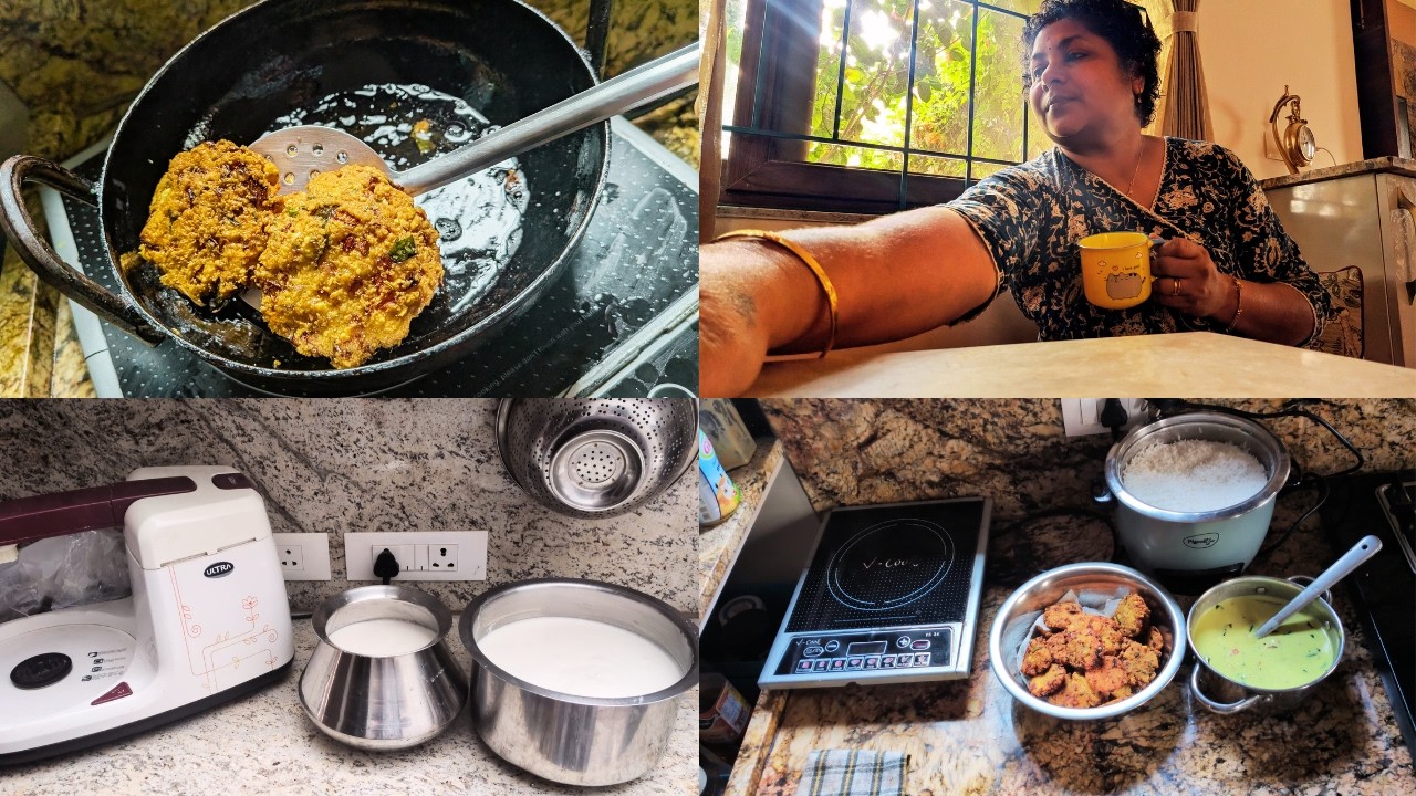 Cooking Without Lid Cooking without LPG | Here's what I cooked for lunch and dinner today ...