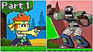 Dan The Man : Mobile Gameplay Walkthrough Part 1 (ios,Android)