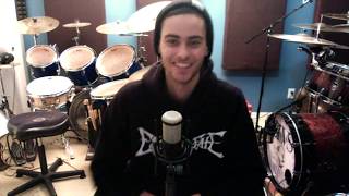 Zachary Baker from SLAVES Tries Out Drumshotz Joey Sturgis!