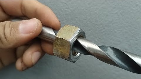 Anyone can sharpen a drill bit in 1 minute using this ingenious hack!