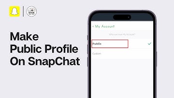 How to Make Public Profile on Snapchat (Under 18)
